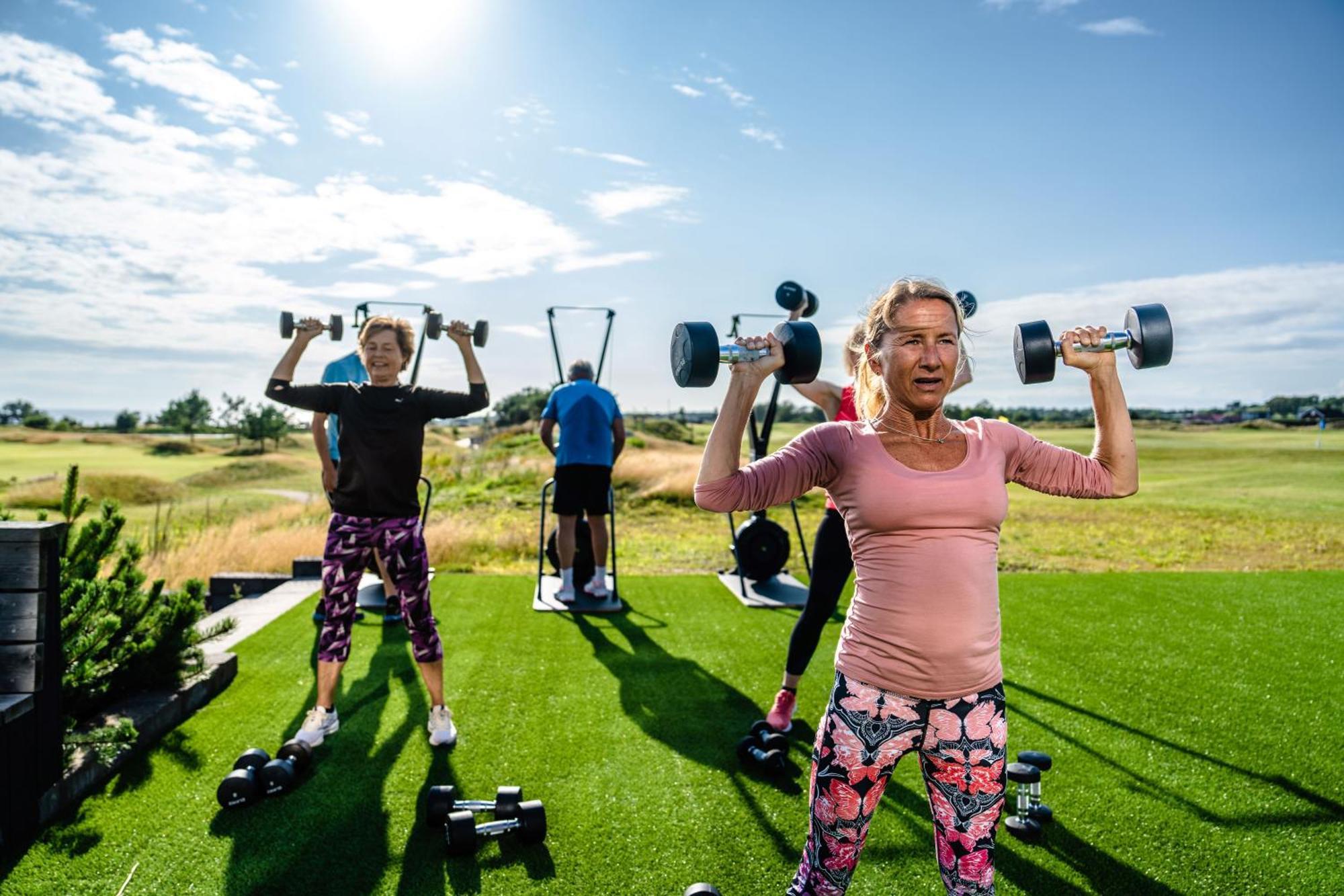 Strandlida Halmstad Golfarena Hotell & Laegenheter מראה חיצוני תמונה