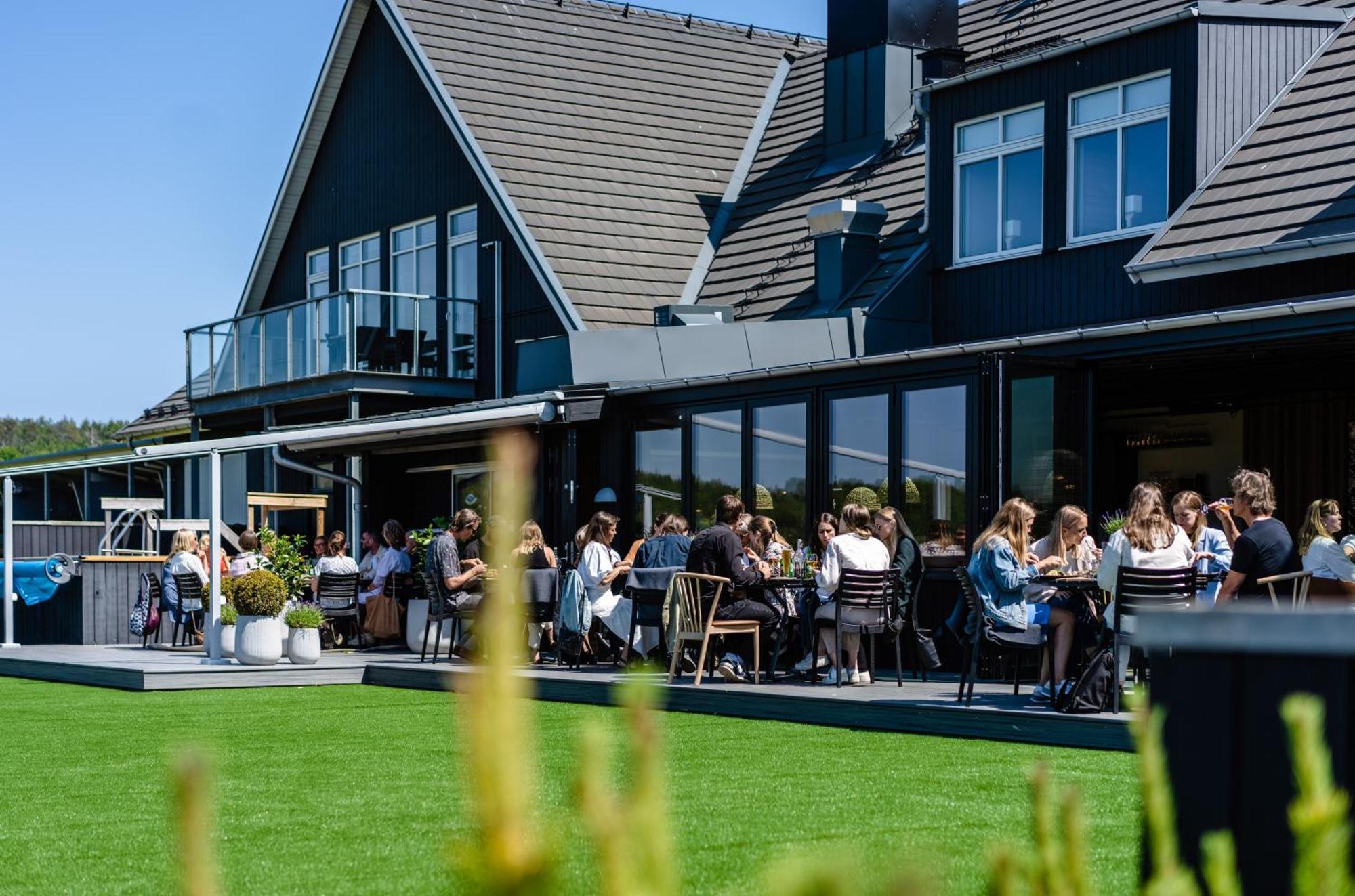 Strandlida Halmstad Golfarena Hotell & Laegenheter מראה חיצוני תמונה